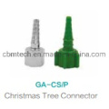 Christmas Tree Connector for Oxygen Therapy